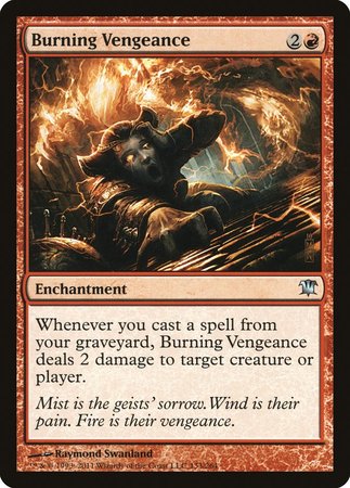 Burning Vengeance [Innistrad] | Sanctuary Gaming