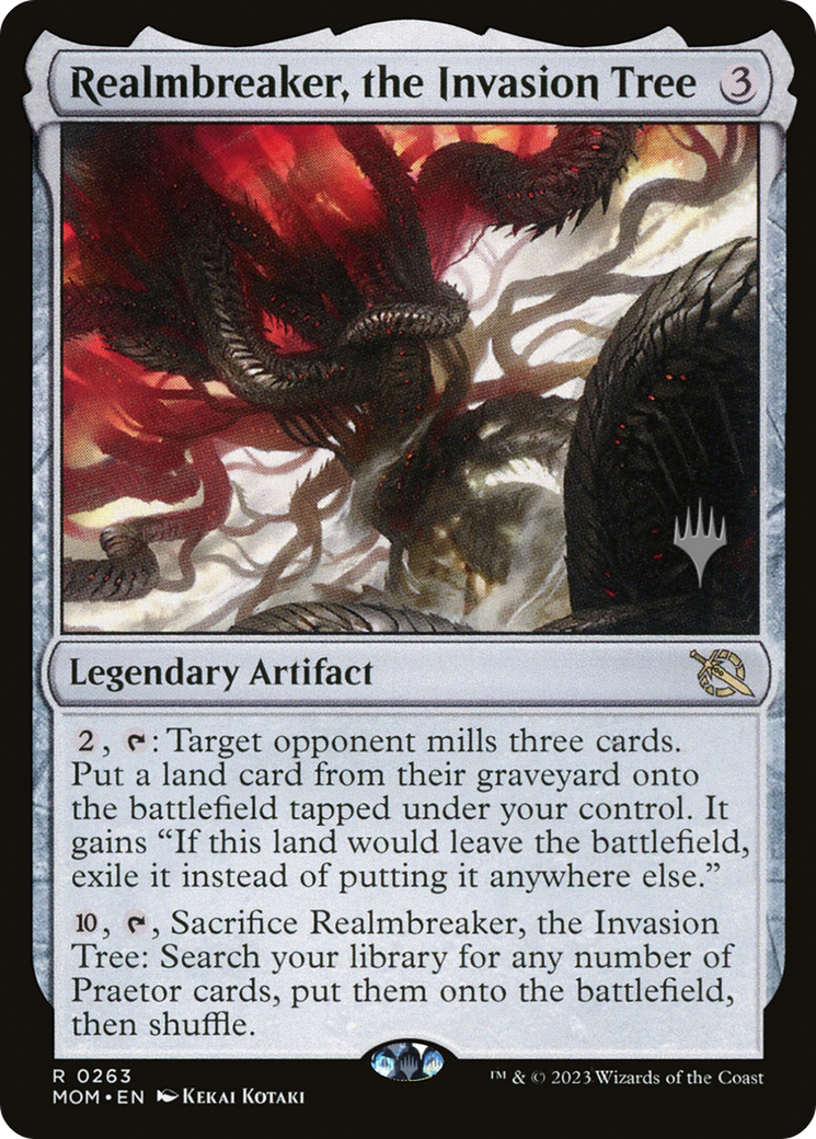 Realmbreaker, the Invasion Tree (Promo Pack) [March of the Machine Promos] | Sanctuary Gaming