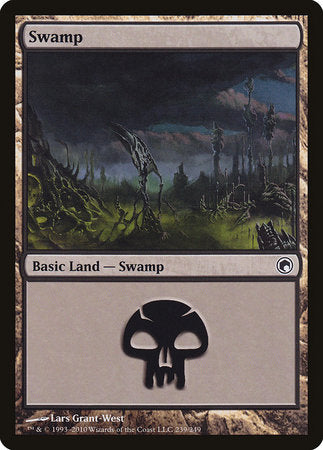 Swamp (239) [Scars of Mirrodin] | Sanctuary Gaming