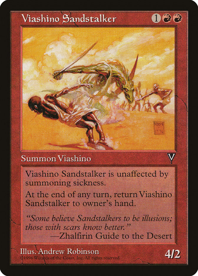 Viashino Sandstalker [Visions] | Sanctuary Gaming