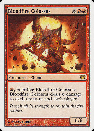 Bloodfire Colossus [Ninth Edition] | Sanctuary Gaming