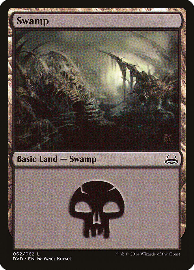 Swamp (62) (Divine vs. Demonic) [Duel Decks Anthology] | Sanctuary Gaming
