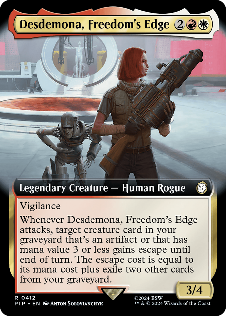 Desdemona, Freedom's Edge (Extended Art) [Fallout] | Sanctuary Gaming