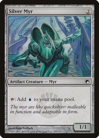 Silver Myr [Scars of Mirrodin] | Sanctuary Gaming