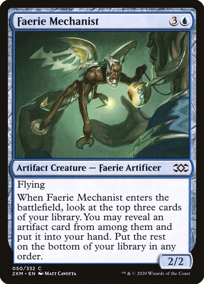 Faerie Mechanist [Double Masters] | Sanctuary Gaming
