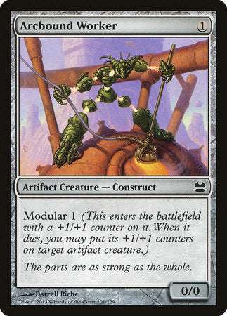 Arcbound Worker [Modern Masters] | Sanctuary Gaming