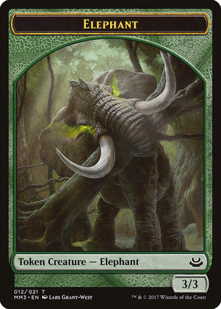 Elephant Token [Modern Masters 2017 Tokens] | Sanctuary Gaming