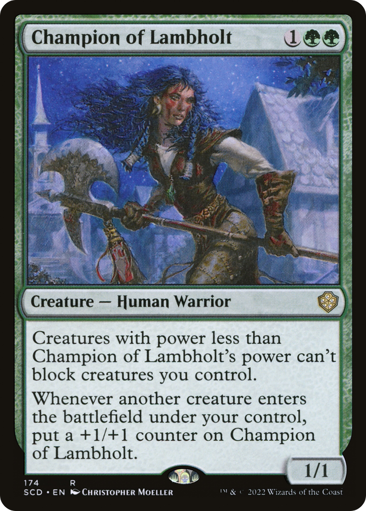 Champion of Lambholt [Starter Commander Decks] | Sanctuary Gaming