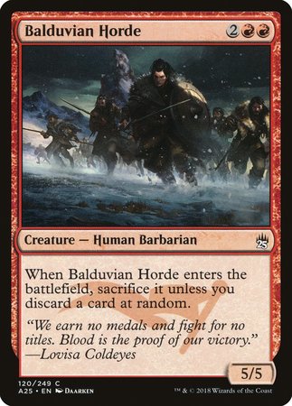 Balduvian Horde [Masters 25] | Sanctuary Gaming