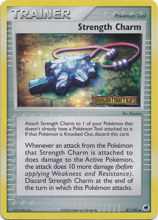 Strength Charm (81/101) (Stamped) [EX: Dragon Frontiers] | Sanctuary Gaming