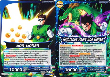 Son Gohan // Righteous Heart Son Gohan (BT5-026) [Miraculous Revival] | Sanctuary Gaming