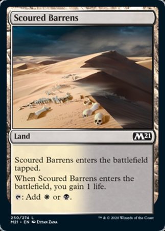 Scoured Barrens [Core Set 2021] | Sanctuary Gaming