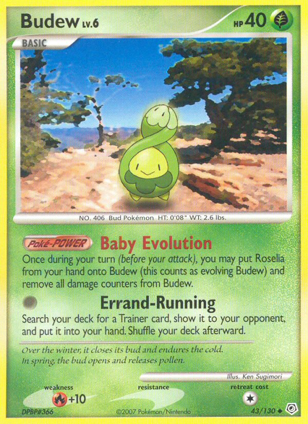 Budew (43/130) [Diamond & Pearl: Base Set] | Sanctuary Gaming