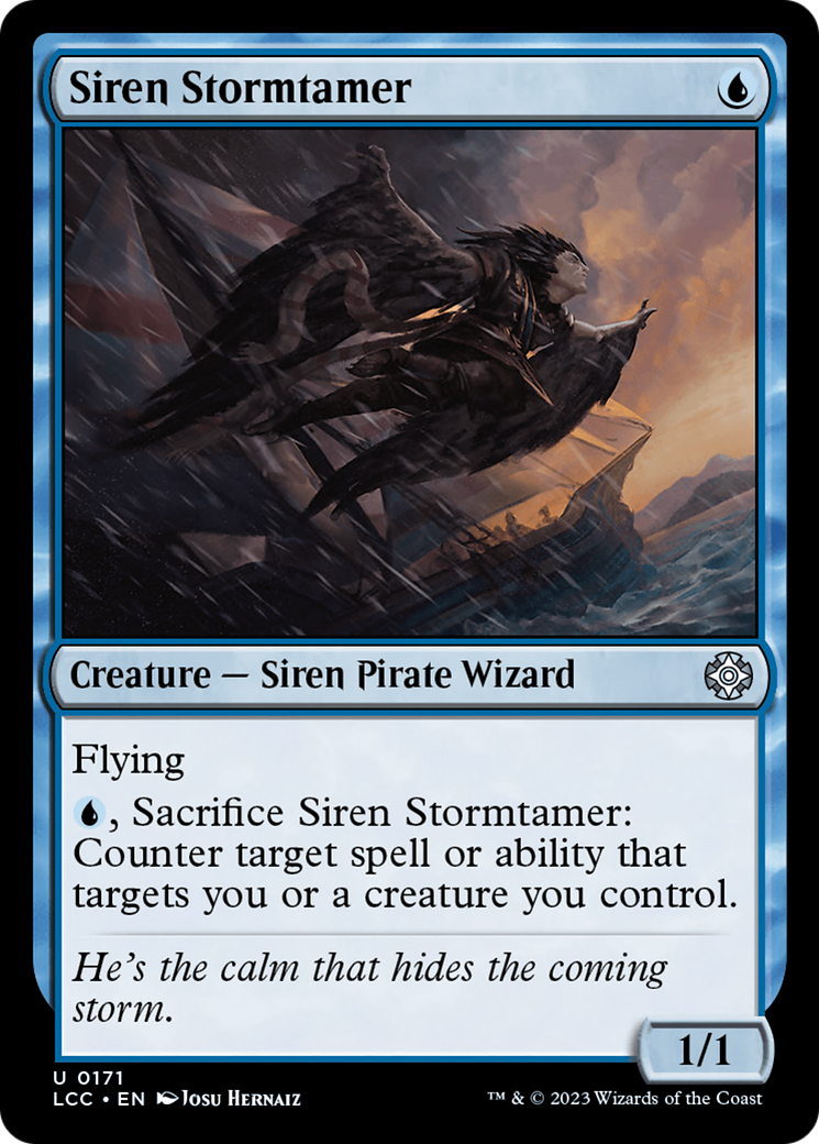 Siren Stormtamer [The Lost Caverns of Ixalan Commander] | Sanctuary Gaming