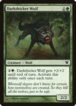 Darkthicket Wolf [Innistrad] | Sanctuary Gaming