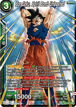 Son Goku, Spirit Bomb Unleashed (BT14-071) [Cross Spirits] | Sanctuary Gaming