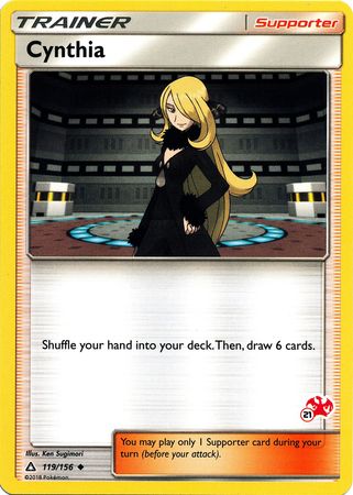 Cynthia (119/156) (Charizard Stamp #21) [Battle Academy 2020] | Sanctuary Gaming