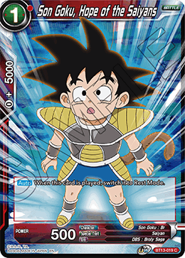 Son Goku, Hope of the Saiyans (Common) [BT13-019] | Sanctuary Gaming