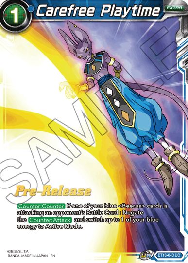 Carefree Playtime (BT16-043) [Realm of the Gods Prerelease Promos] | Sanctuary Gaming