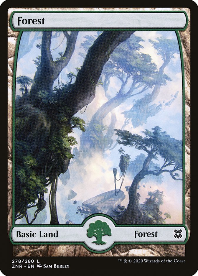 Forest (278) [Zendikar Rising] | Sanctuary Gaming