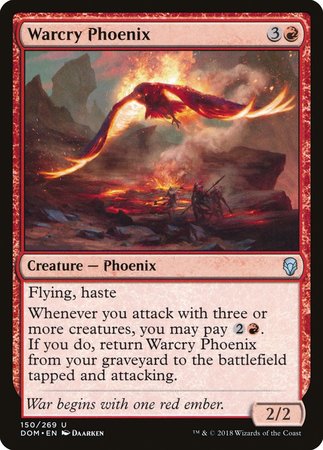 Warcry Phoenix [Dominaria] | Sanctuary Gaming