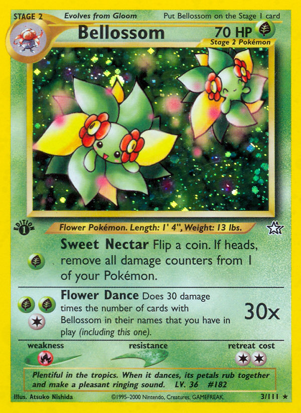 Bellossom (3/111) [Neo Genesis 1st Edition] | Sanctuary Gaming