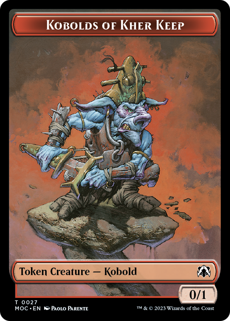 Bird // Kobolds of Kher Keep Double-Sided Token [March of the Machine Commander Tokens] | Sanctuary Gaming
