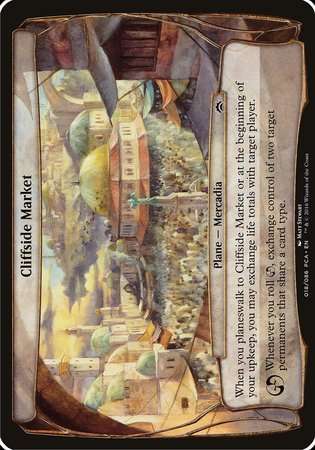 Cliffside Market (Planechase Anthology) [Planechase Anthology Planes] | Sanctuary Gaming