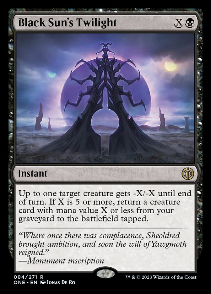Black Sun's Twilight [Phyrexia: All Will Be One] | Sanctuary Gaming