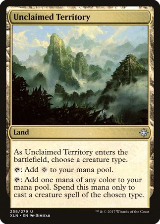 Unclaimed Territory [Ixalan] | Sanctuary Gaming