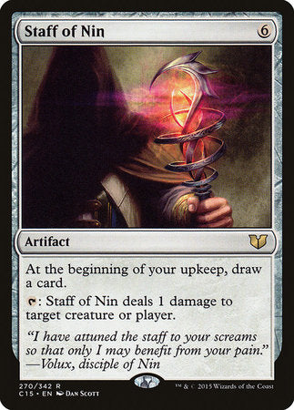 Staff of Nin [Commander 2015] | Sanctuary Gaming