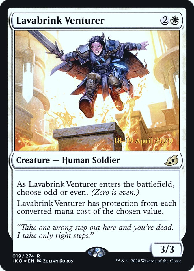 Lavabrink Venturer  [Ikoria: Lair of Behemoths Prerelease Promos] | Sanctuary Gaming