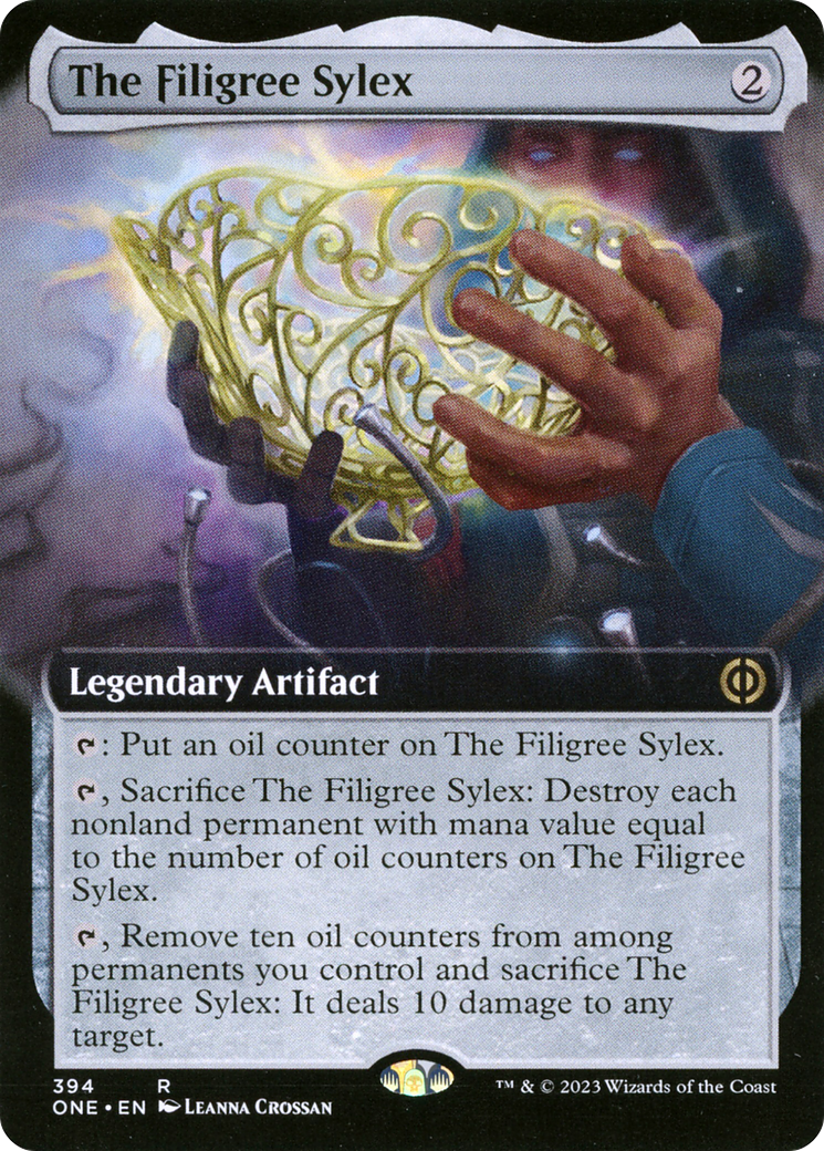 The Filigree Sylex (Extended Art) [Phyrexia: All Will Be One] | Sanctuary Gaming