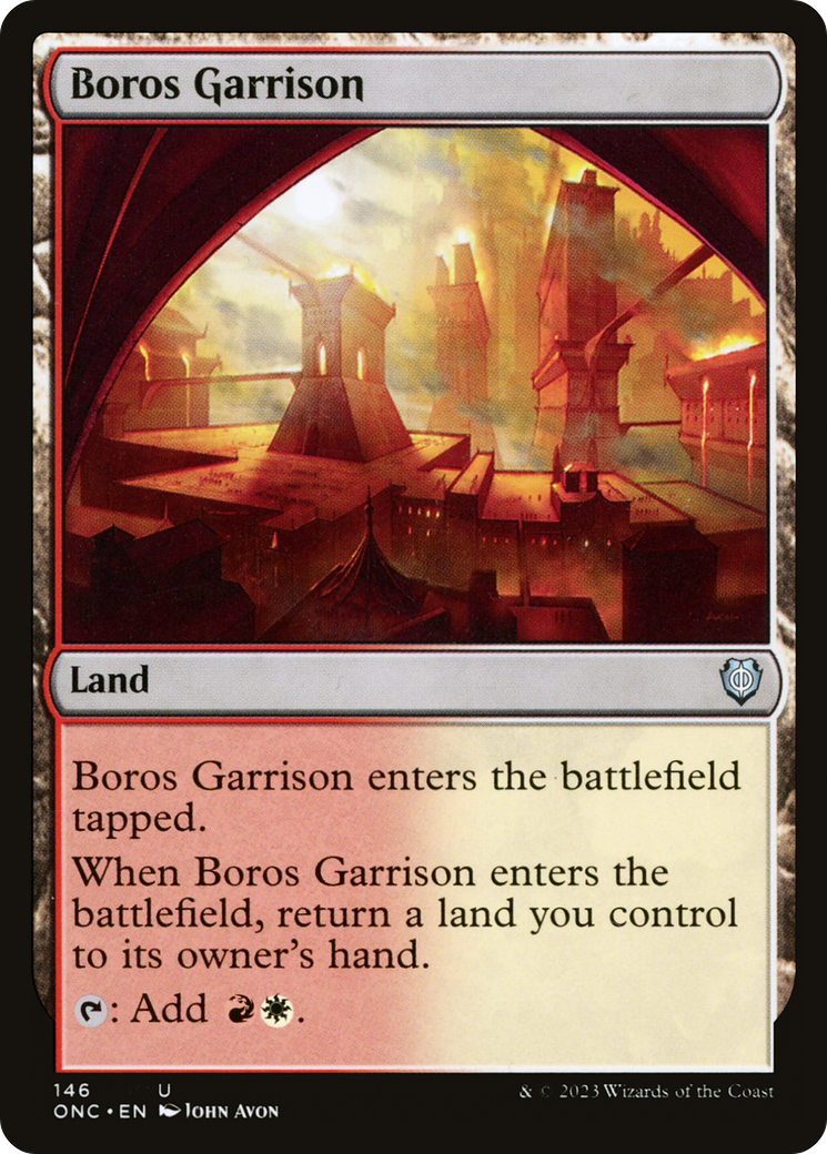 Boros Garrison [Phyrexia: All Will Be One Commander] | Sanctuary Gaming