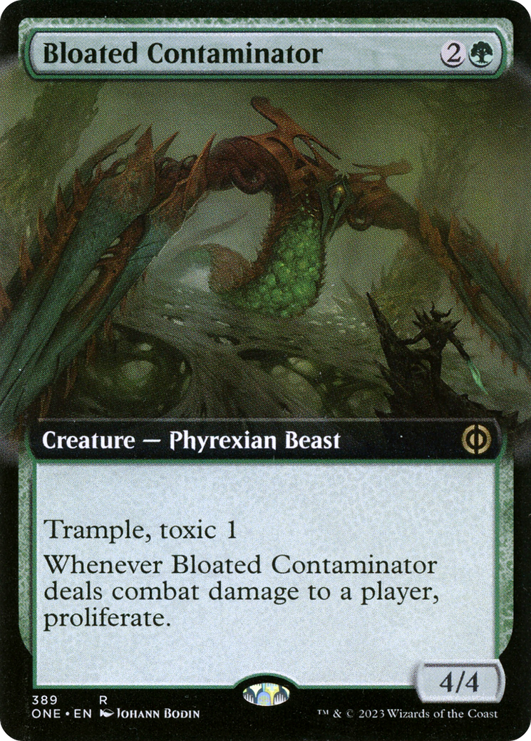 Bloated Contaminator (Extended Art) [Phyrexia: All Will Be One] | Sanctuary Gaming